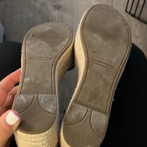 Marc Fisher Jazlyn Espadrille suede ankle strap sandals - Picture 4 of 9